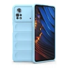 Mey İthalat®   Poco X4 Pro 5G Kılıf Optimum Silikon - Sky Blue