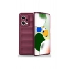 Mey İthalat®   Poco X5 5G Kılıf Optimum Silikon - Bordo
