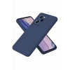 Mey İthalat®   Poco X5 Pro 5G Nano içi Kadife Silikon - Lacivert