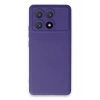 Mey İthalat®   Poco X6 Pro Kılıf Nano içi Kadife Silikon - Mor