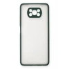Mey İthalat®   Pocophone X3 Kılıf Montreal Silikon Kapak - Yeşil