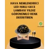 Mey İthalat® Projektör ışıklı, aromaterapi uyumlu mini masaüstü hava nemlendirici cihaz