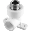 Mey İthalat® Pvc Boru PPRC Sıva Altı Dış Dişli Tekli Batarya Bağlantısı 20x1/2 10 Adet