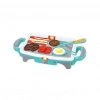 Mey İthalat® QF2908P-1-QF2908G-1 Işıklı Aksesuarlı Teppanyaki Izgara -Vardem Oyuncak