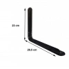 Mey İthalat® Raf Altı 10x12 mm Beyaz