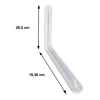 Mey İthalat® Raf Altı 8x10 mm Beyaz