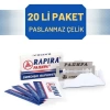 Mey İthalat® Rapira 20 Adet Çelik Tıraş Jileti