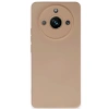Mey İthalat®  Realme 11 Pro Kılıf Nano içi Kadife Silikon - Pudra