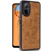 Mey İthalat®  Realme 12 Lite Kılıf Aras Deri Kapak - Taba