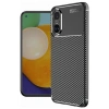 Mey İthalat®  Realme 12 Lite Kılıf Auto Focus Karbon Kapak - Siyah
