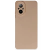 Mey İthalat®  Realme 12 Lite Kılıf Nano içi Kadife Silikon - Pudra