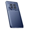 Mey İthalat®  Realme 12 Pro Plus Kılıf Auto Focus Karbon Kapak - Lacivert