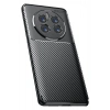 Mey İthalat®  Realme 12 Pro Plus Kılıf Auto Focus Karbon Kapak - Siyah