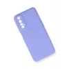 Mey İthalat®  Realme 7 Kılıf First Silikon - Lila