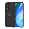Mey İthalat®  Realme 7 Kılıf Range Yüzüklü Silikon - Siyah