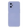 Mey İthalat®  Realme 9i 4G Kılıf Nano içi Kadife Silikon - Lila