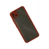 Mey İthalat®  Realme C11 2021 Kılıf Montreal Silikon Kapak - Kırmızı