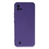 Mey İthalat®  Realme C11 2021 Kılıf Nano içi Kadife Silikon - Mor