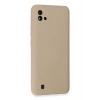 Mey İthalat®  Realme C11 2021 Kılıf Nano içi Kadife Silikon - Pudra