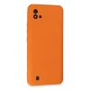 Mey İthalat®  Realme C11 2021 Kılıf Nano içi Kadife Silikon - Turuncu