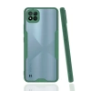 Mey İthalat®  Realme C11 2021 Kılıf Platin Silikon - Yeşil