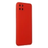 Mey İthalat®  Realme C11 Kılıf Nano içi Kadife Silikon - Kırmızı