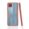 Mey İthalat®  Realme C21 Kılıf Platin Silikon - Pembe