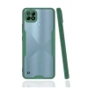 Mey İthalat®  Realme C21 Kılıf Platin Silikon - Yeşil