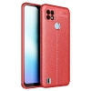 Mey İthalat®  Realme C25 Kılıf Auto Focus Kapak - Kırmızı