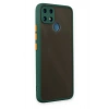 Mey İthalat®  Realme C25 Kılıf Montreal Silikon Kapak - Yeşil