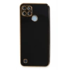 Mey İthalat®  Realme C25Y Kılıf Volet Silikon - Siyah