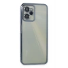 Mey İthalat®  Realme C35 Kılıf  Lensli Silikon - Açık Mavi