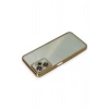 Mey İthalat®  Realme C35 Kılıf  Lensli Silikon - Gold