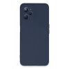 Mey İthalat®  Realme C35 Kılıf Nano içi Kadife Silikon - Lacivert