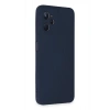 Mey İthalat®  Realme C35 Kılıf Nano içi Kadife Silikon - Lacivert