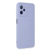 Mey İthalat®  Realme C35 Kılıf Nano içi Kadife Silikon - Lila