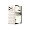 Mey İthalat®  Realme C35 Kılıf Optimum Silikon - Krem