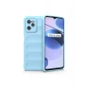 Mey İthalat®  Realme C35 Kılıf Optimum Silikon - Sky Blue