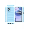 Mey İthalat®  Realme C35 Kılıf Optimum Silikon - Sky Blue