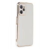 Mey İthalat®  Realme C35 Kılıf Volet Silikon - Beyaz
