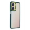 Mey İthalat®  Realme C55 Kılıf Dora Kapak - Haki Yeşil