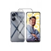 Mey İthalat®  Realme C55 Kılıf Lüx Şeffaf Silikon