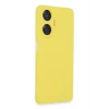 Mey İthalat®  Realme C55 Kılıf Nano içi Kadife Silikon - Sarı