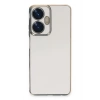 Mey İthalat®  Realme C55 Kılıf Volet Silikon - Beyaz