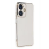 Mey İthalat®  Realme C55 Kılıf Volet Silikon - Beyaz