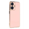 Mey İthalat®  Realme C55 Kılıf Volet Silikon - Pembe