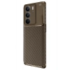 Mey İthalat®  Realme C75 4G Auto Focus Karbon Kapak - Kahverengi
