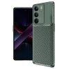 Mey İthalat®  Realme C75 4G Auto Focus Karbon Kapak - Koyu Yeşil