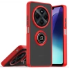 Mey İthalat®  Realme C75 4G Kılıf Montreal Yüzüklü Silikon Kapak - Kırmızı