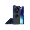 Mey İthalat®  Realme C75 4G Kılıf Montreal Yüzüklü Silikon Kapak - Lacivert